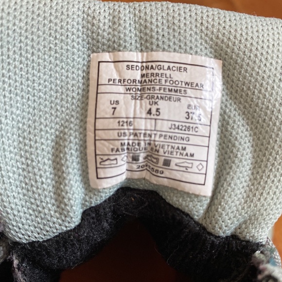 Merrell hikers W-size 7 - Picture 3 of 3